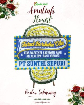 Papan Bunga Duka di Lokwirin